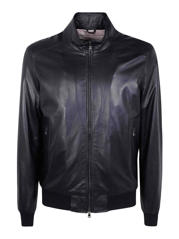 BARBA: casual jackets - Dakota Biker Jacket