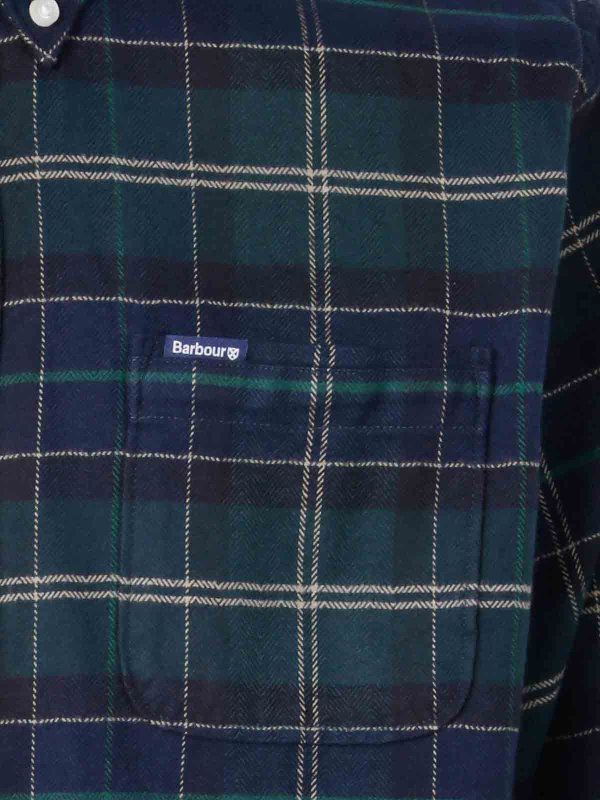 The Best Shops BARBOUR: Camisas - Camisa - Verde
