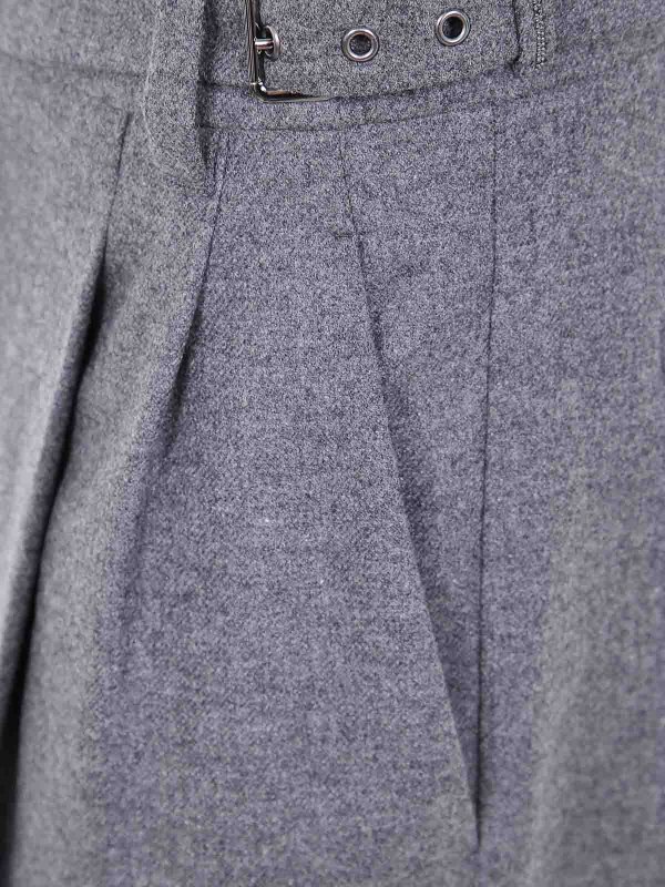 The Best Shops BRUNELLO CUCINELLI: カジュアルトラウザー - カジュアルパンツ - グレー