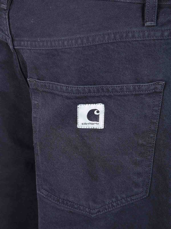 The Best Shops CARHARTT: カジュアルトラウザー - カジュアルパンツ - ブルー