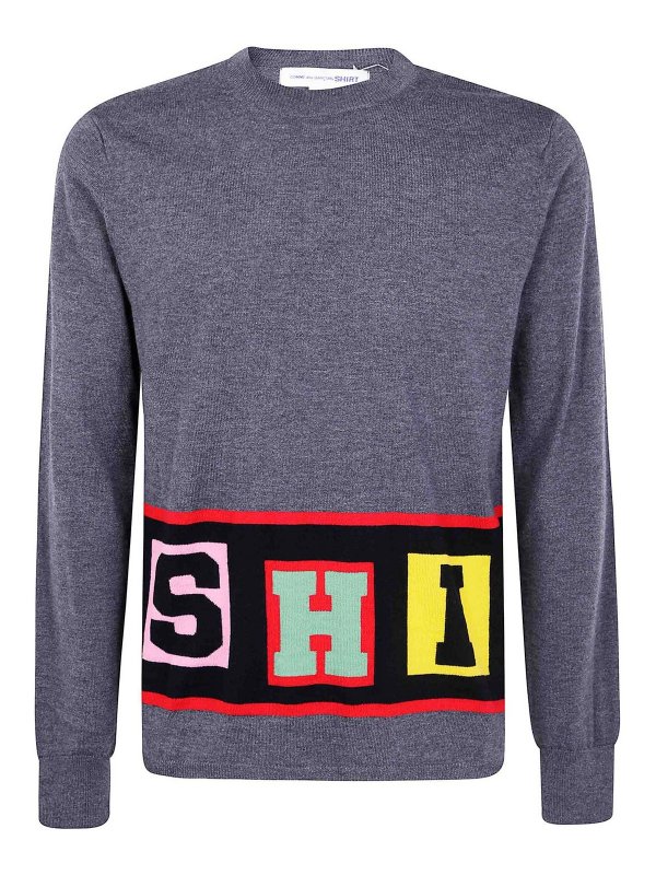 COMME DES GARCONS: シャツ - シャツ - グレー