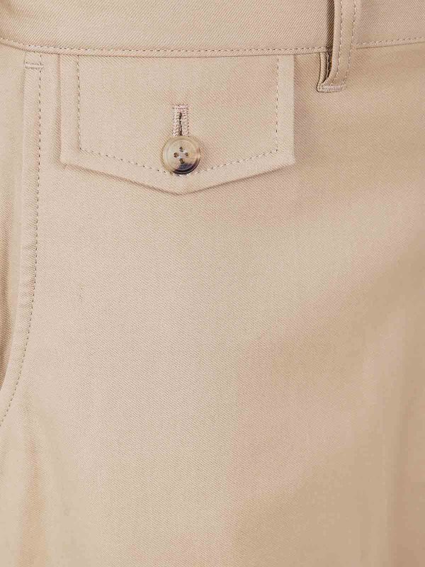 The Best Shops COMME DES GARÇONS HOMMES PLUS: カジュアルトラウザー - カジュアルパンツ - ヌードカラー