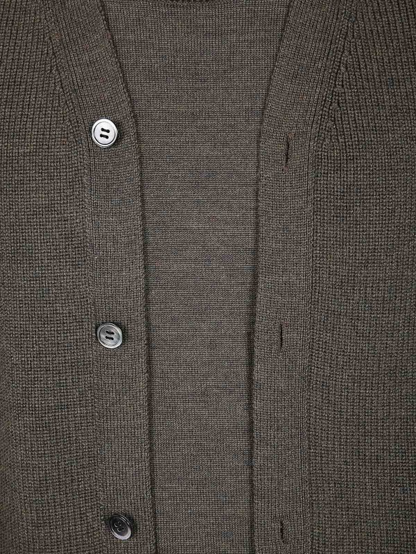 The Best Shops COMME DES GARÇONS HOMMES PLUS: カーディガン - カーディガン - 緑
