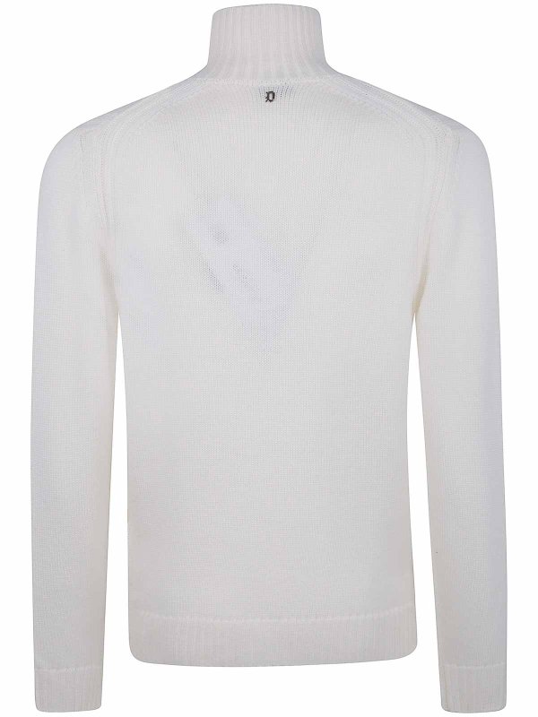 DONDUP: Strickpullover mit Rundhalsausschnitt online - Rundhalspullover - Nude