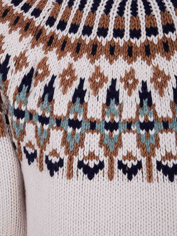 The Best Shops DONDUP: Strickpullover mit Rundhalsausschnitt - Rundhalspullover - Nude