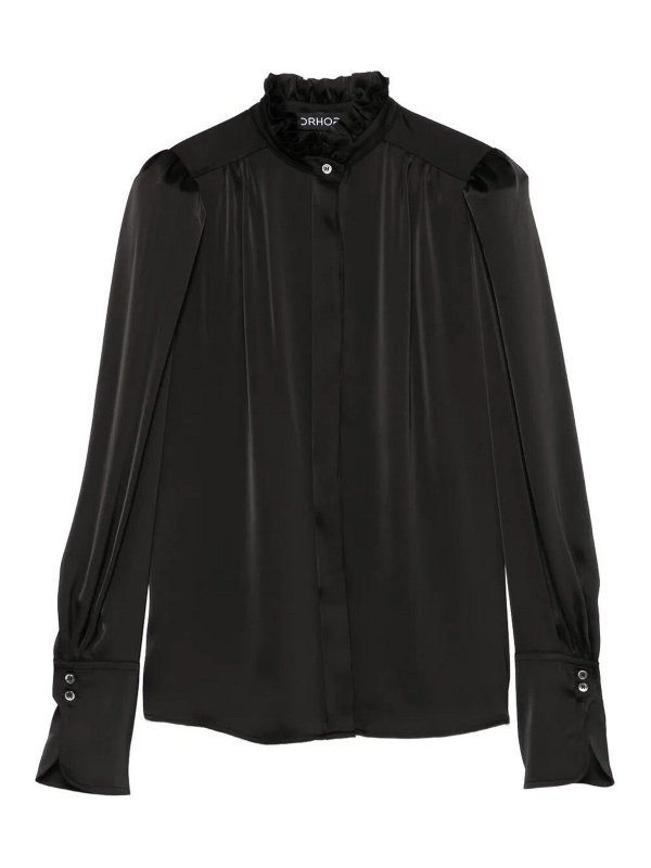 DRHOPE: camicie - Camicia con volant