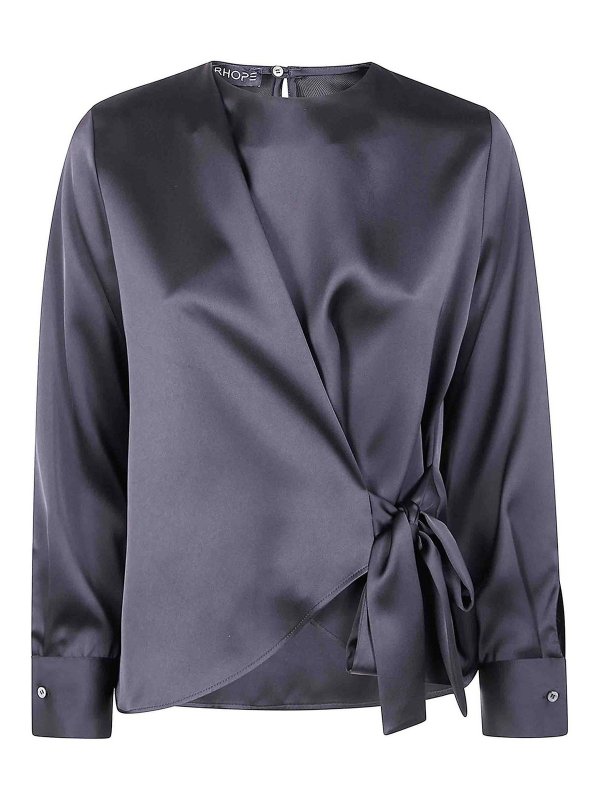 DRHOPE: Blusen - Bluse - Schwarz