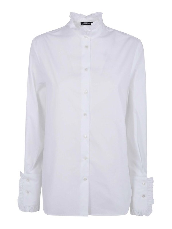 DRHOPE: camicie - Camicia con volant