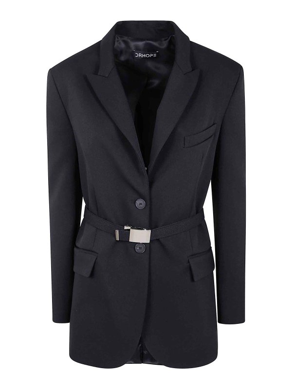 DRHOPE: casual jackets - Belted Jacket