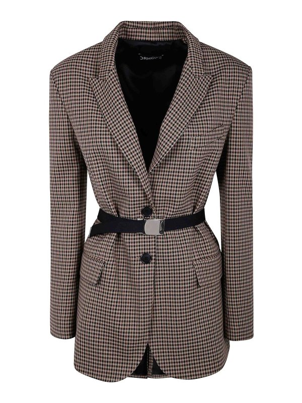 DRHOPE: casual jackets - Belted Jacket