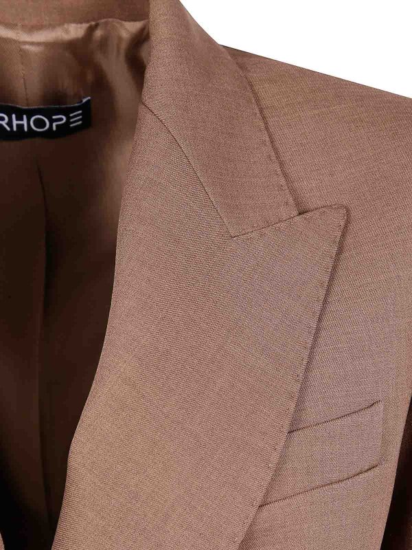 The Best Shops DRHOPE: Blazer - Blazer - Braun