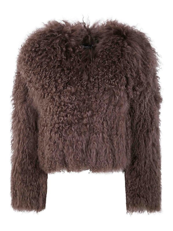 DRHOPE: Pelz und Shearling - Pelz - Schwarz