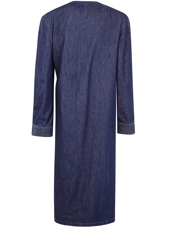 DRIES VAN NOTEN: ロングコート online - ロングコート - ブルー