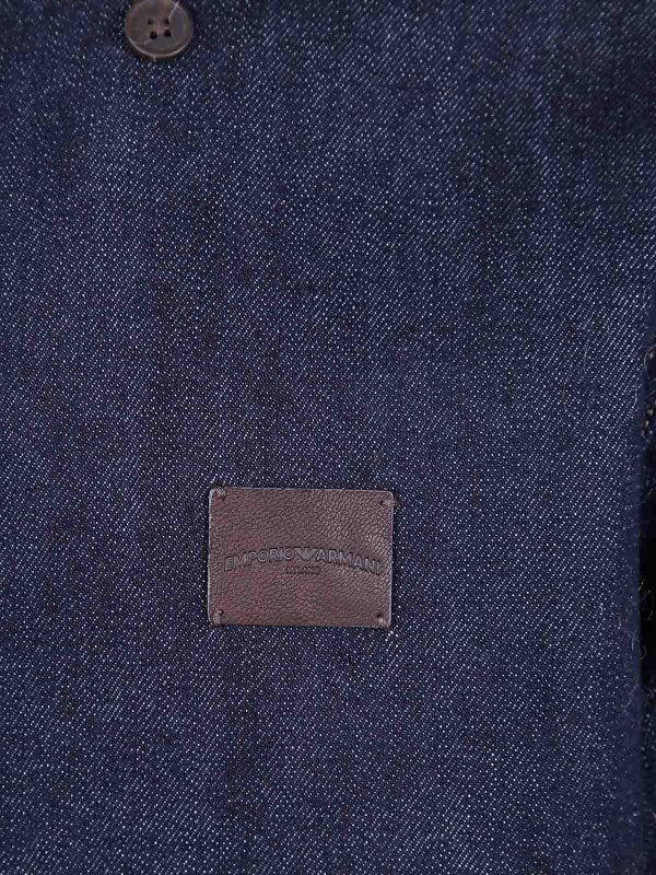 The Best Shops EMPORIO ARMANI: シャツ - シャツ - ブルー