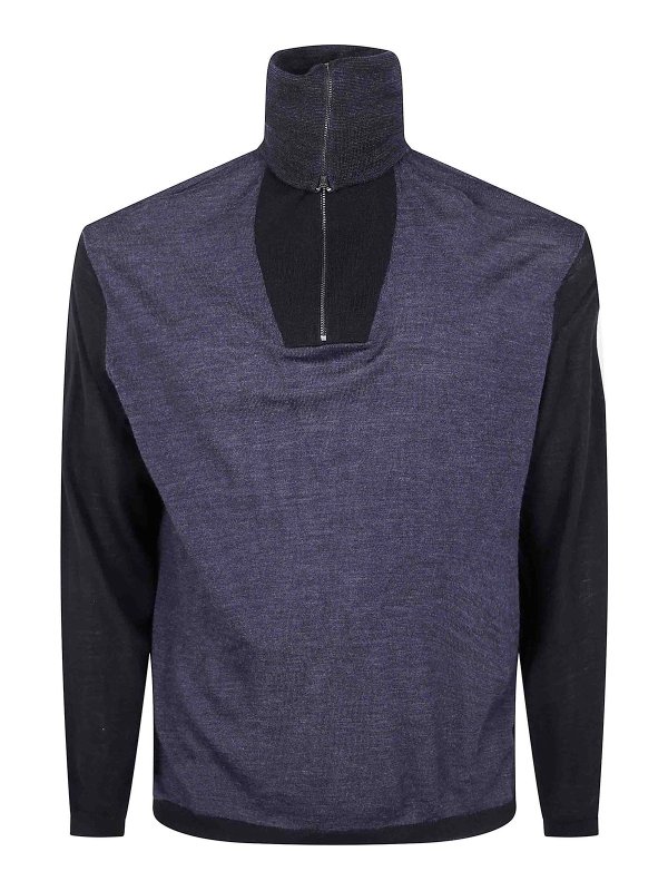 EMPORIO ARMANI: クルーネック - クルーネック - グレー
