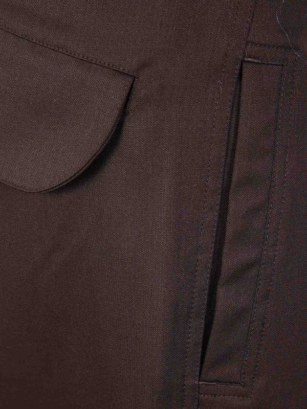 The Best Shops ENTIRE STUDIOS: casual trousers - Barren Cargo Suiting