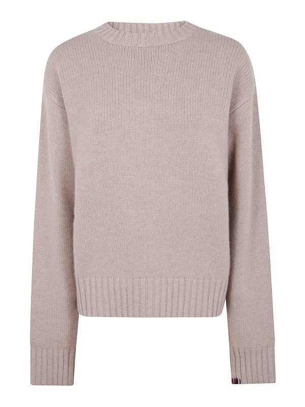 EXTREME CASHMERE: クルーネック - クルーネック - ヌードカラー