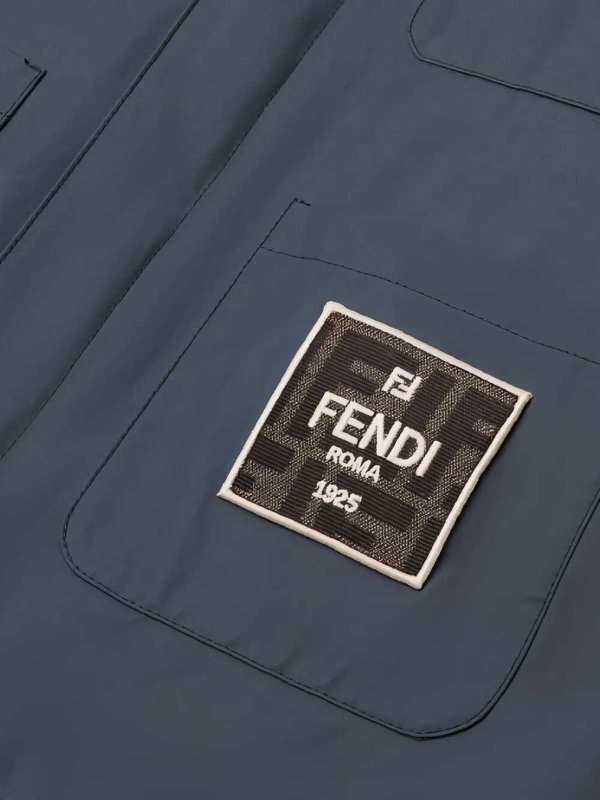 Fendi Jr: カジュアルジャケット online - カジュアルジャケット - 緑