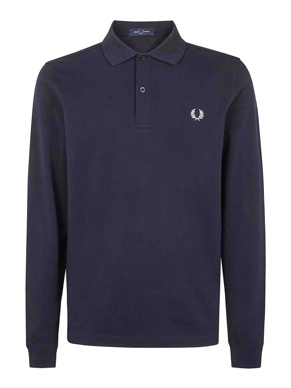 FRED PERRY: Hemden - Hemd - Blau