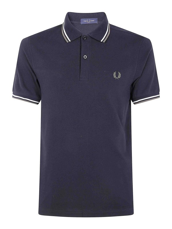 FRED PERRY: camicie - Camicia con doppia riga