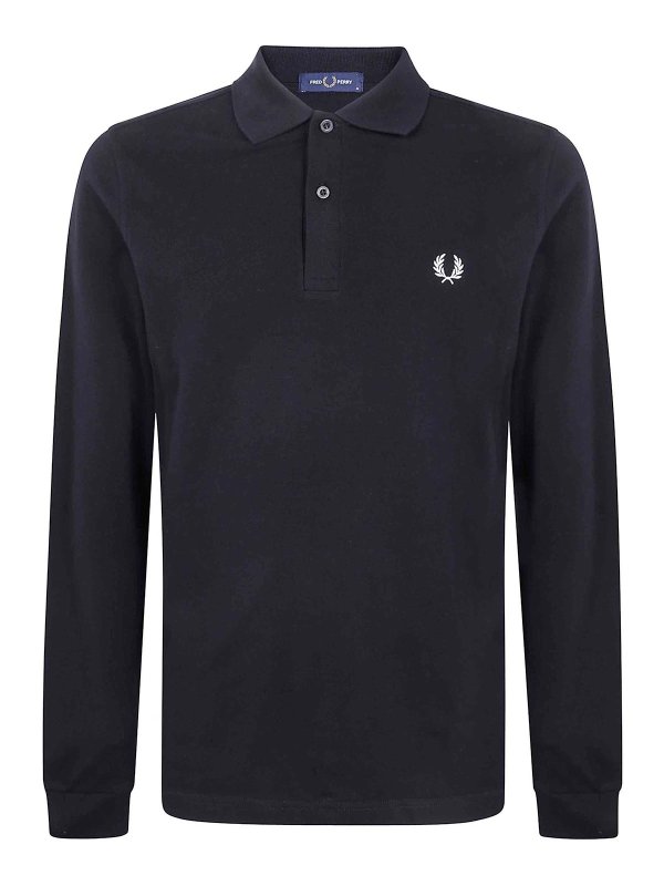 FRED PERRY: Hemden - Hemd - Schwarz