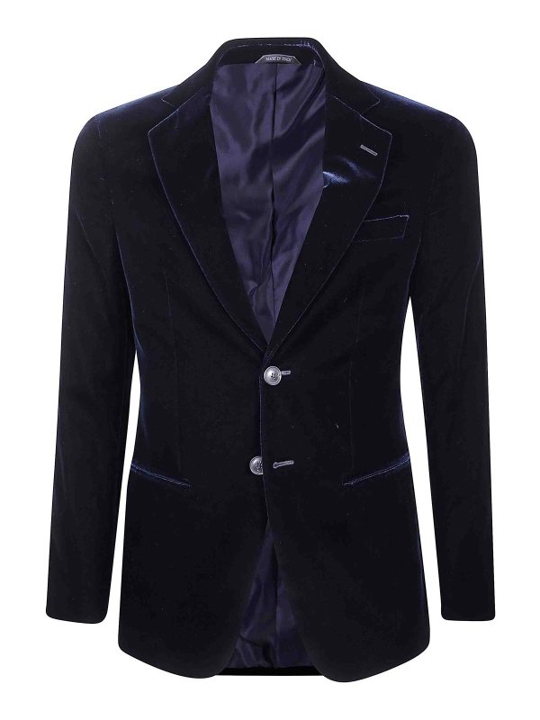 GIORGIO ARMANI: Blazer - Blazer - Blau