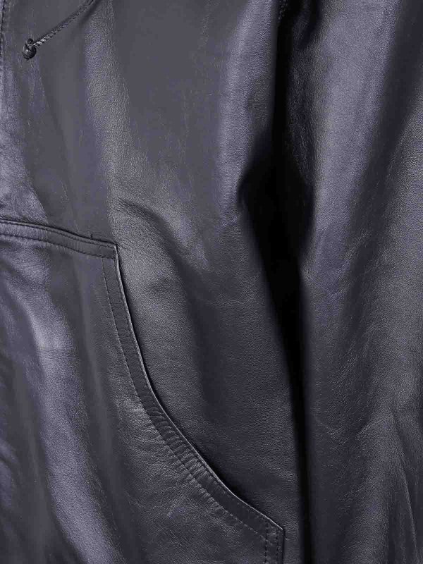 The Best Shops GIORGIO BRATO: ボンバージャケット - ボンバージャケット - 黒