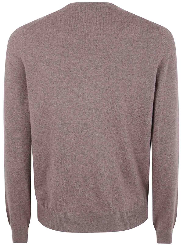 GRAN SASSO: Strickpullover mit Rundhalsausschnitt online - Rundhalspullover - Braun