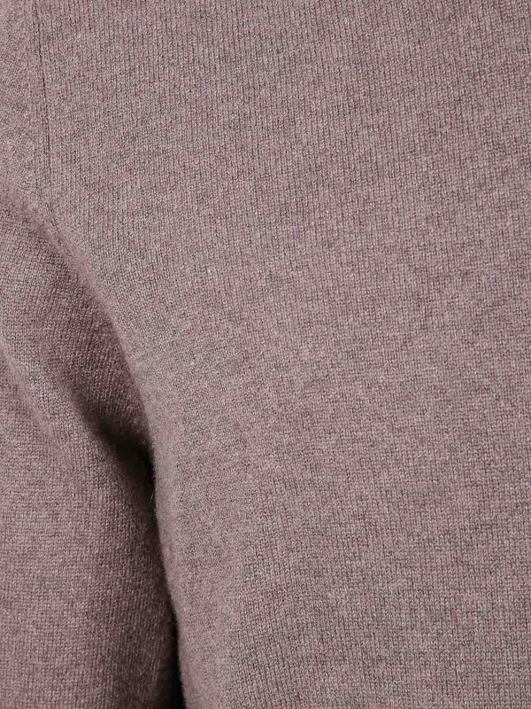 The Best Shops GRAN SASSO: Strickpullover mit Rundhalsausschnitt - Rundhalspullover - Braun