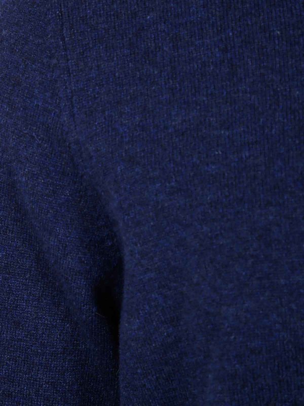 The Best Shops GRAN SASSO: Strickpullover mit Rundhalsausschnitt - Rundhalspullover - Blau