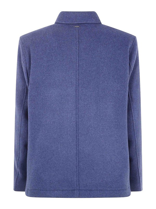 HERNO: camicie online - Giacca con collo a camicia