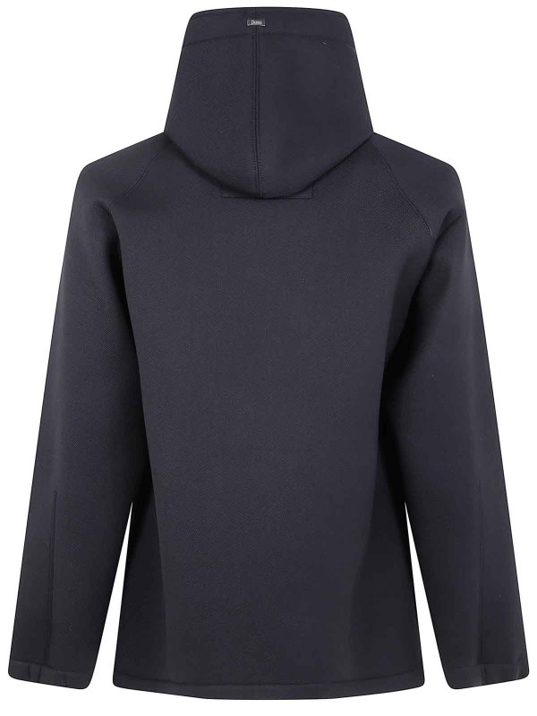 HERNO: casual jackets online - Belt Pockets Short Jacket