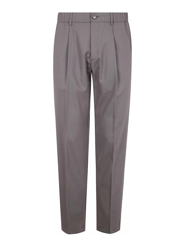 HERNO: casual trousers - Regular Fit Trousers