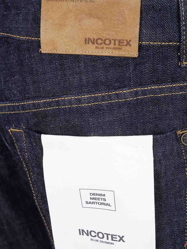 The Best Shops INCOTEX BLUE DIVISION: ストレートジーンズ - ストレートジーンズ - 黒