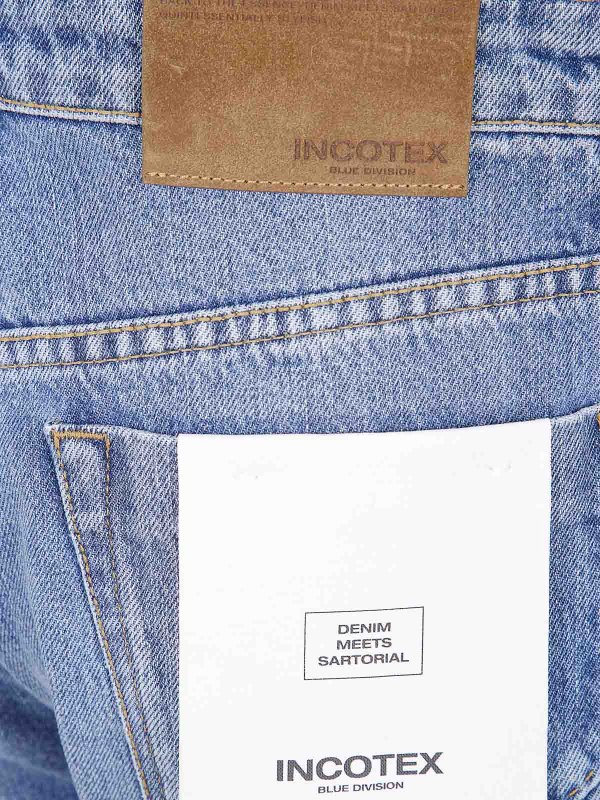 The Best Shops INCOTEX BLUE DIVISION: ストレートジーンズ - ストレートジーンズ - グレー