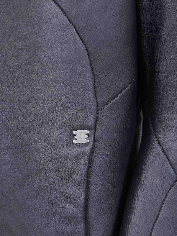 The Best Shops ISAAC SELLAM: leather jacket - Robuste Leather Jacket