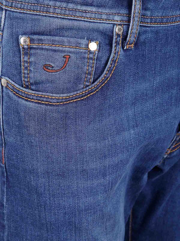 The Best Shops JACOB COHEN: Jeans Rectos - Vaqueros Rectos - Azul