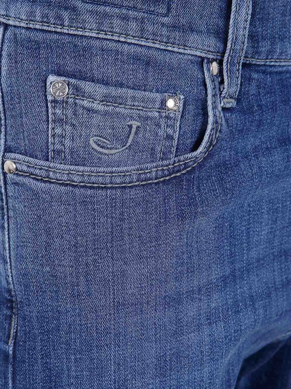 The Best Shops JACOB COHEN: Jeans Rectos - Vaqueros Rectos - Azul