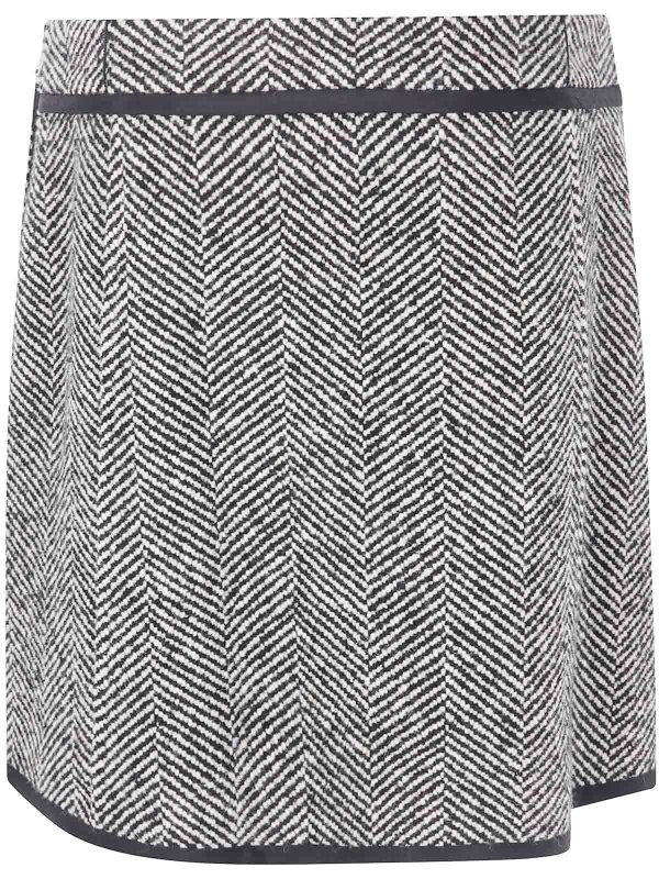 JIL SANDER: Mini jupes online - Mini Jupe - Gris