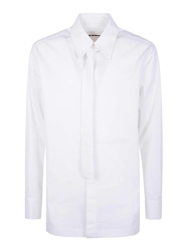 JIL SANDER: camicie - Camicia Con Cravatta