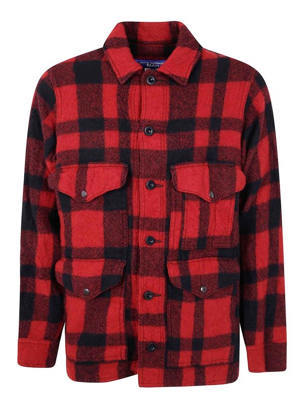 JUNYA WATANABE: Hemden - Hemd - Rot