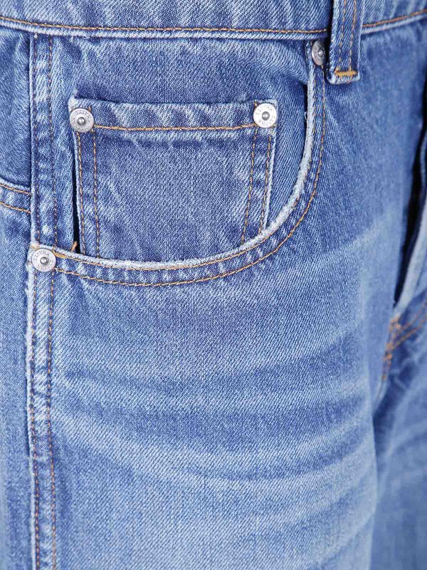 The Best Shops KHAITE: Jeans Rectos - Vaqueros Rectos - Azul
