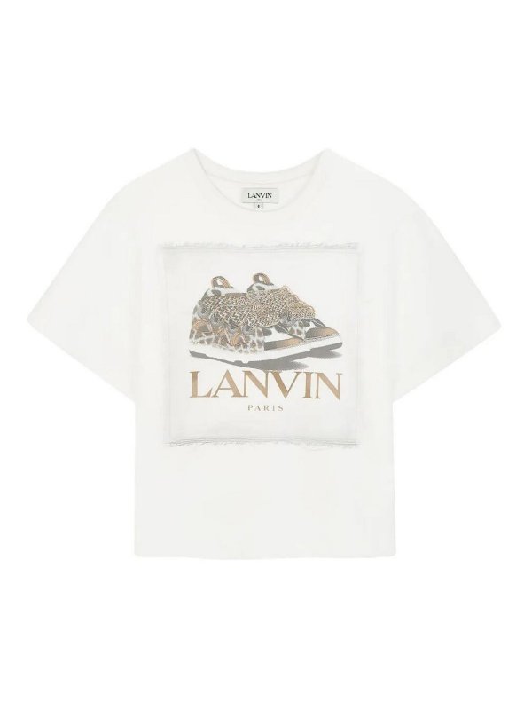LANVIN: Camisetas - Camiseta - Blanco