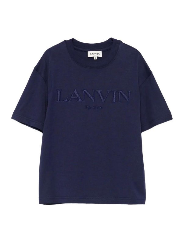 LANVIN: T-shirts - T-Shirt - Blau