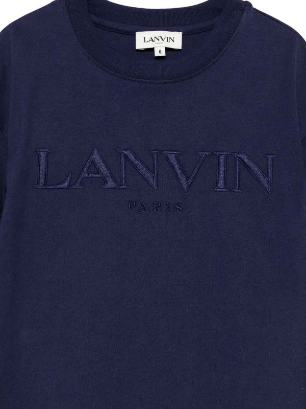 The Best Shops LANVIN: T-shirts - T-Shirt - Blau