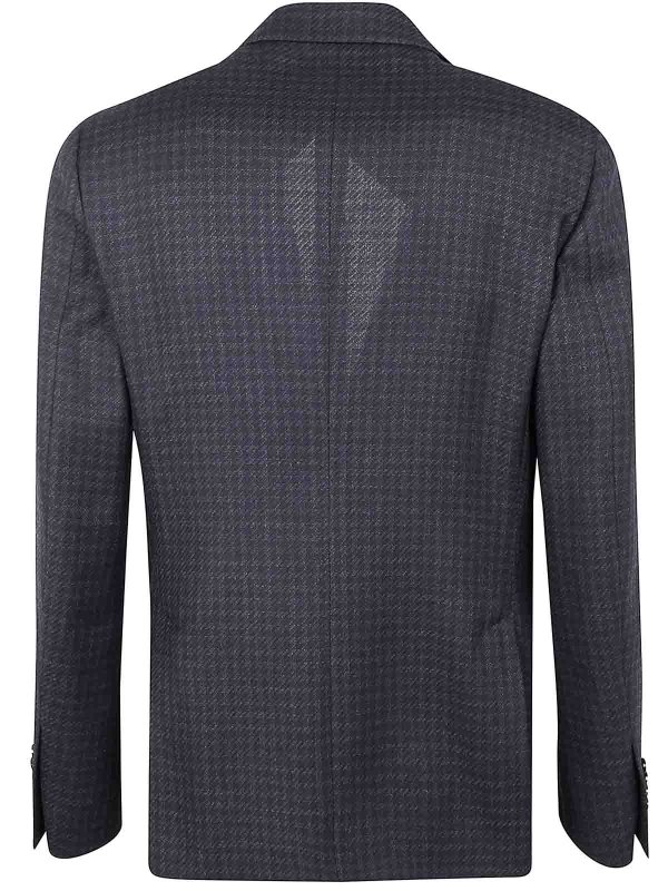 LARDINI: Vestes casuals online - Iconic Drop 7 Regular - Gris