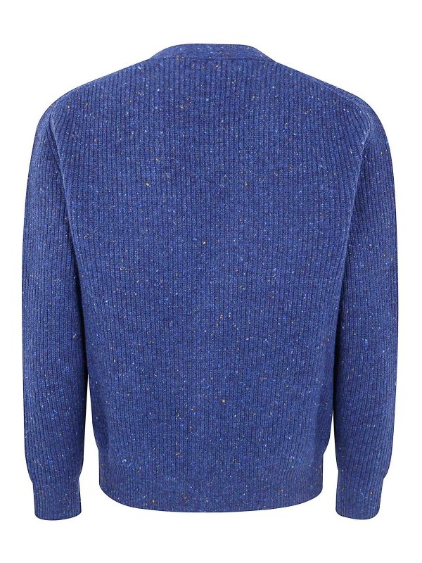 LARDINI: Pull col rond online - Pull Col Rond - Bleu