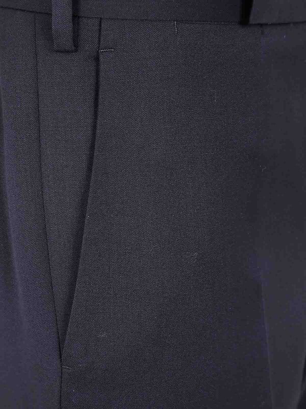The Best Shops LARDINI: Pantalones casual - Attitude Drop Regular - Negro