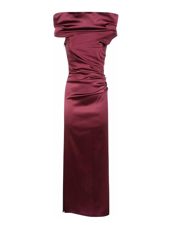 Max Mara: Maxikleider - Maxikleid - Rot