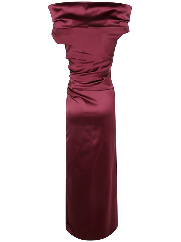 Max Mara: Maxikleider online - Maxikleid - Rot